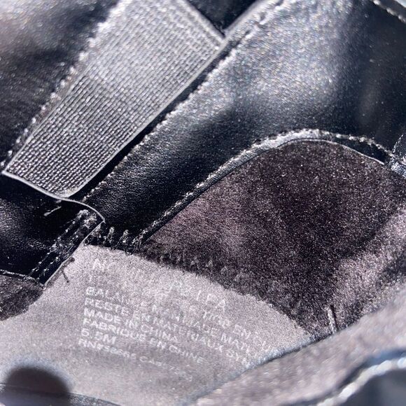 Nordstrom Miller 2 Water Resistant Leather Lug Sole Boot (Women) Black 5.5 - Picture 9 of 12